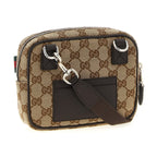 Gucci Beige Polyester Crossbody Bag