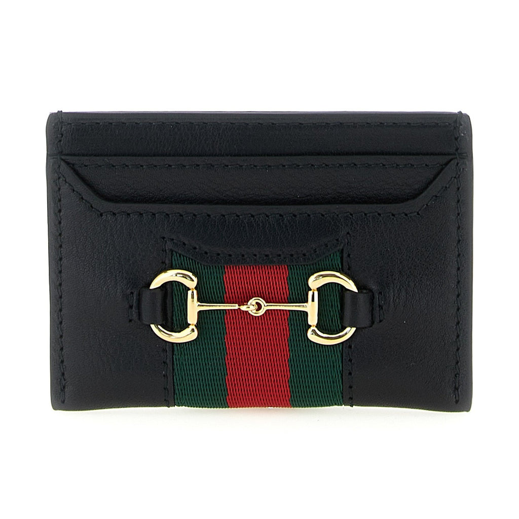 Gucci Black Calfskin Cardholder