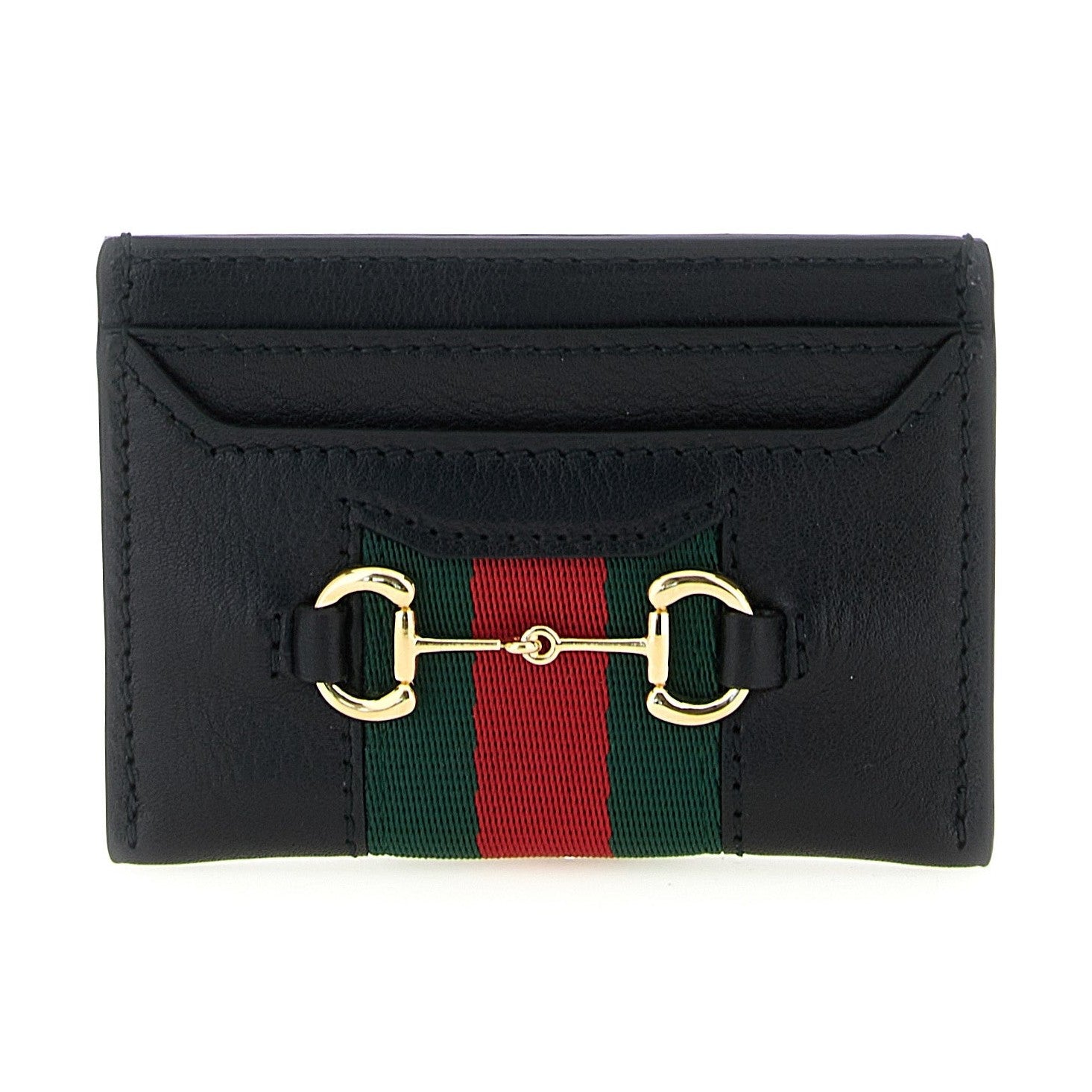 Gucci Black Calfskin Cardholder