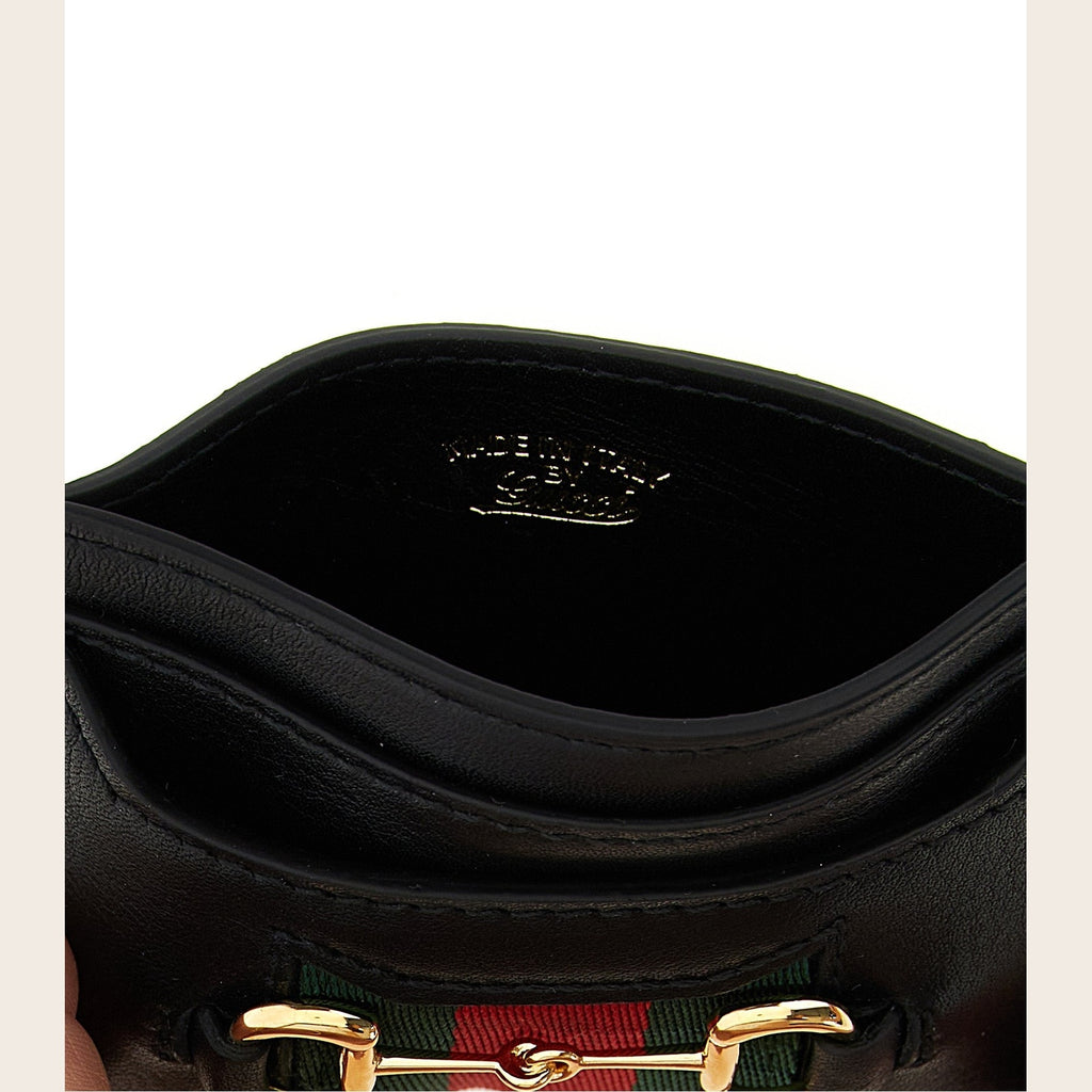 Gucci Black Calfskin Cardholder
