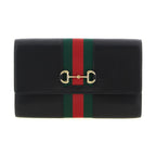 Gucci Black Calfskin Cardholder