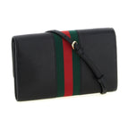 Gucci Black Calfskin Cardholder