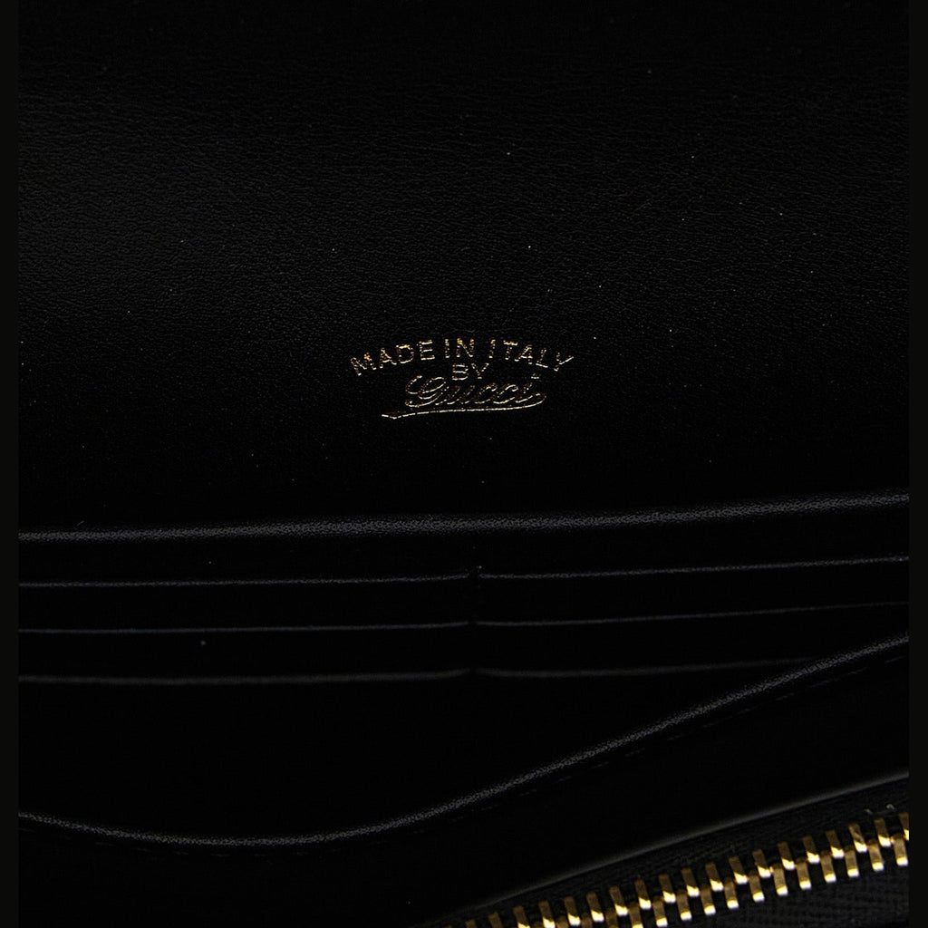 Gucci Black Calfskin Cardholder