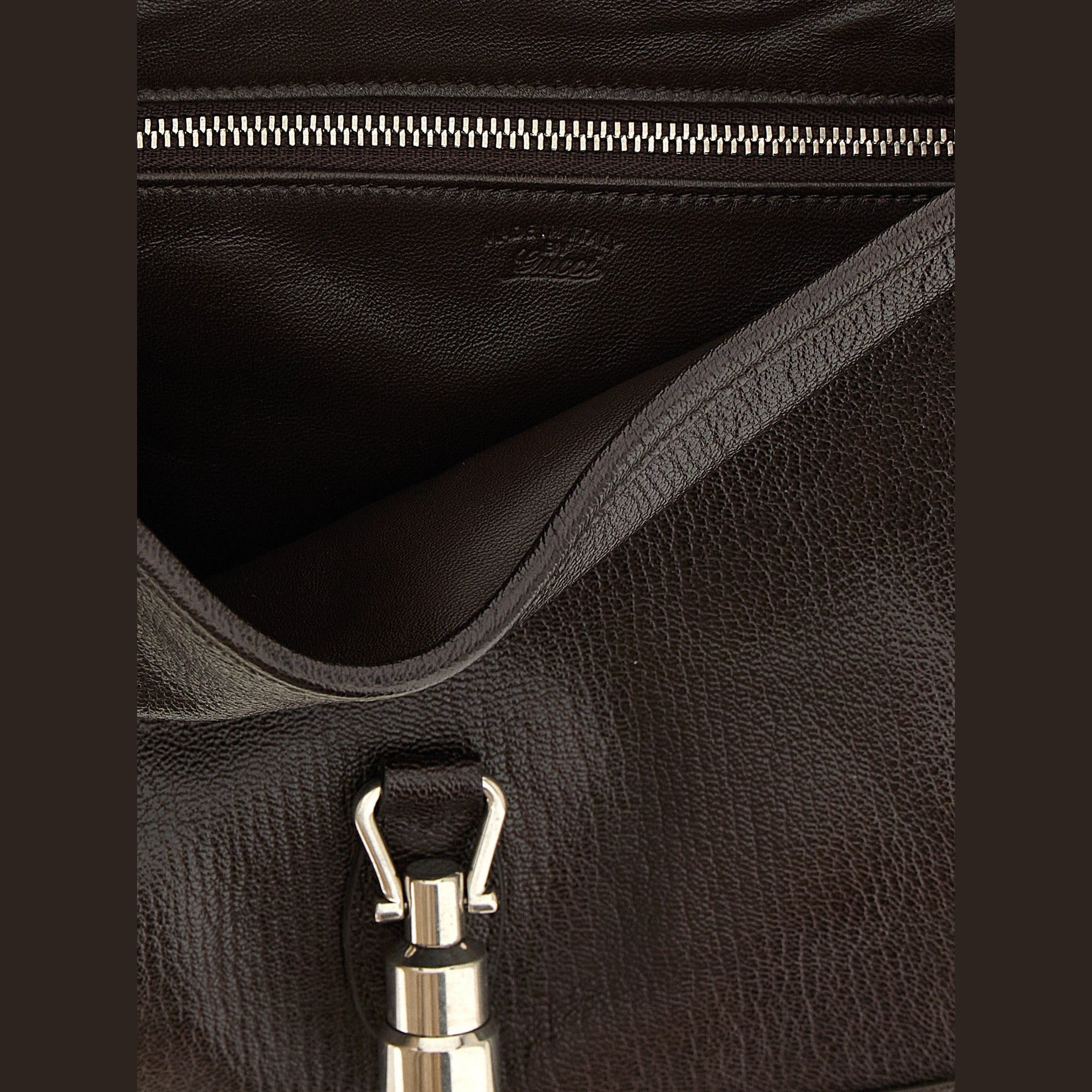 Gucci Brown Goatskin Shoulder Bag