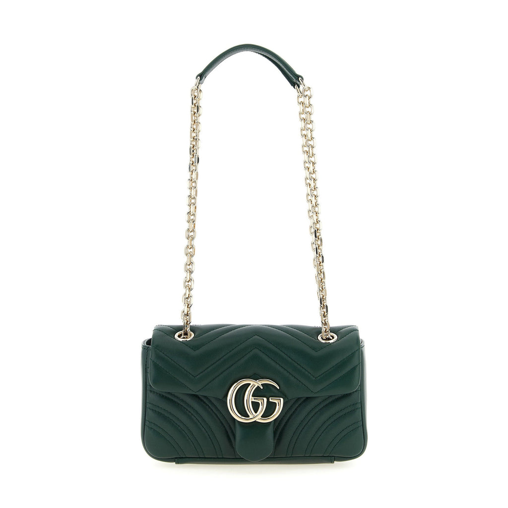 Gucci Bicolor Lamb Leather Shoulder Bag