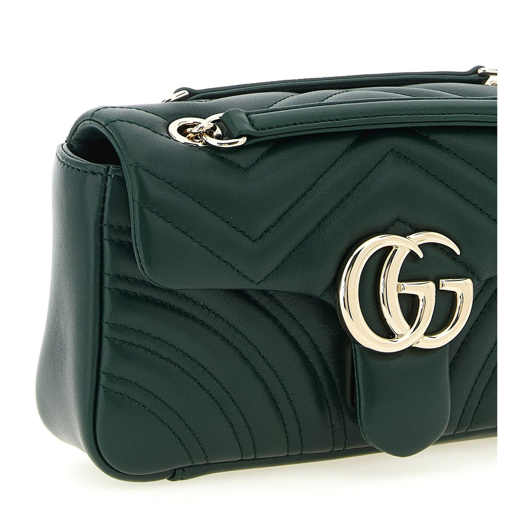 Gucci Bicolor Lamb Leather Shoulder Bag