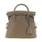 Maison Margiela Gray Calfskin Shoulder Bag