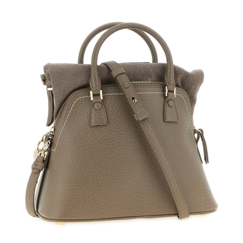 Maison Margiela Gray Calfskin Shoulder Bag