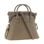 Maison Margiela Gray Calfskin Shoulder Bag