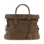 Maison Margiela Brown Goatskin Shoulder Bag