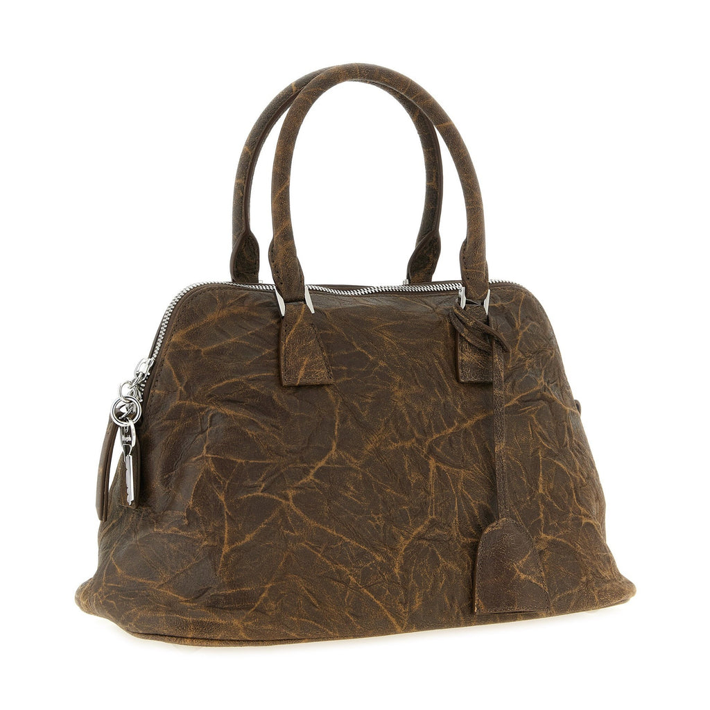 Maison Margiela Brown Goatskin Shoulder Bag