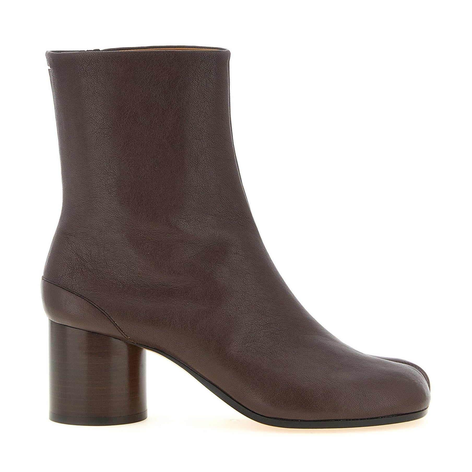 Maison Margiela Brown Lamb Leather Ankle Boots