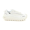 Moncler White Leather Athletic Sneakers