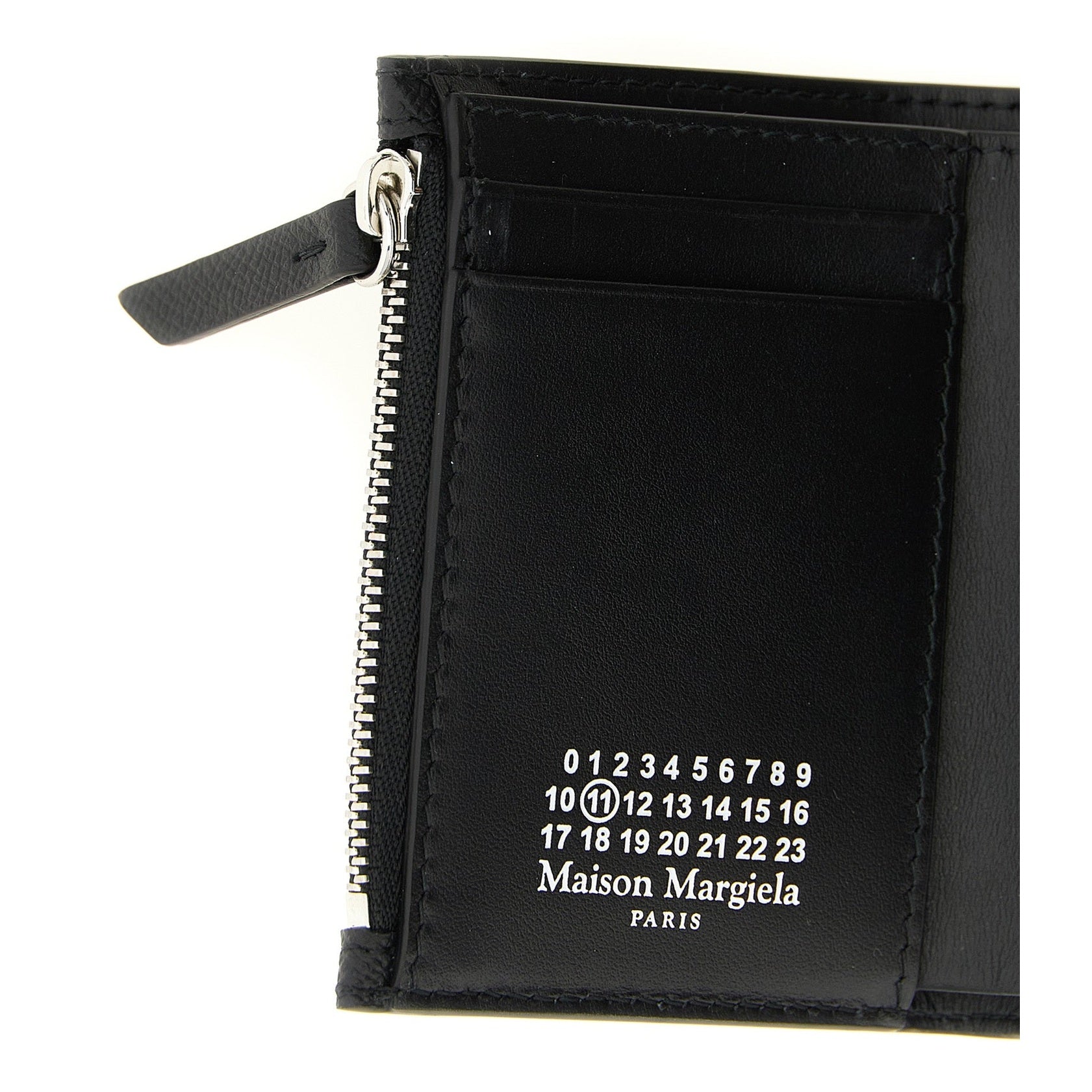 Maison Margiela Black Calfskin Cardholder