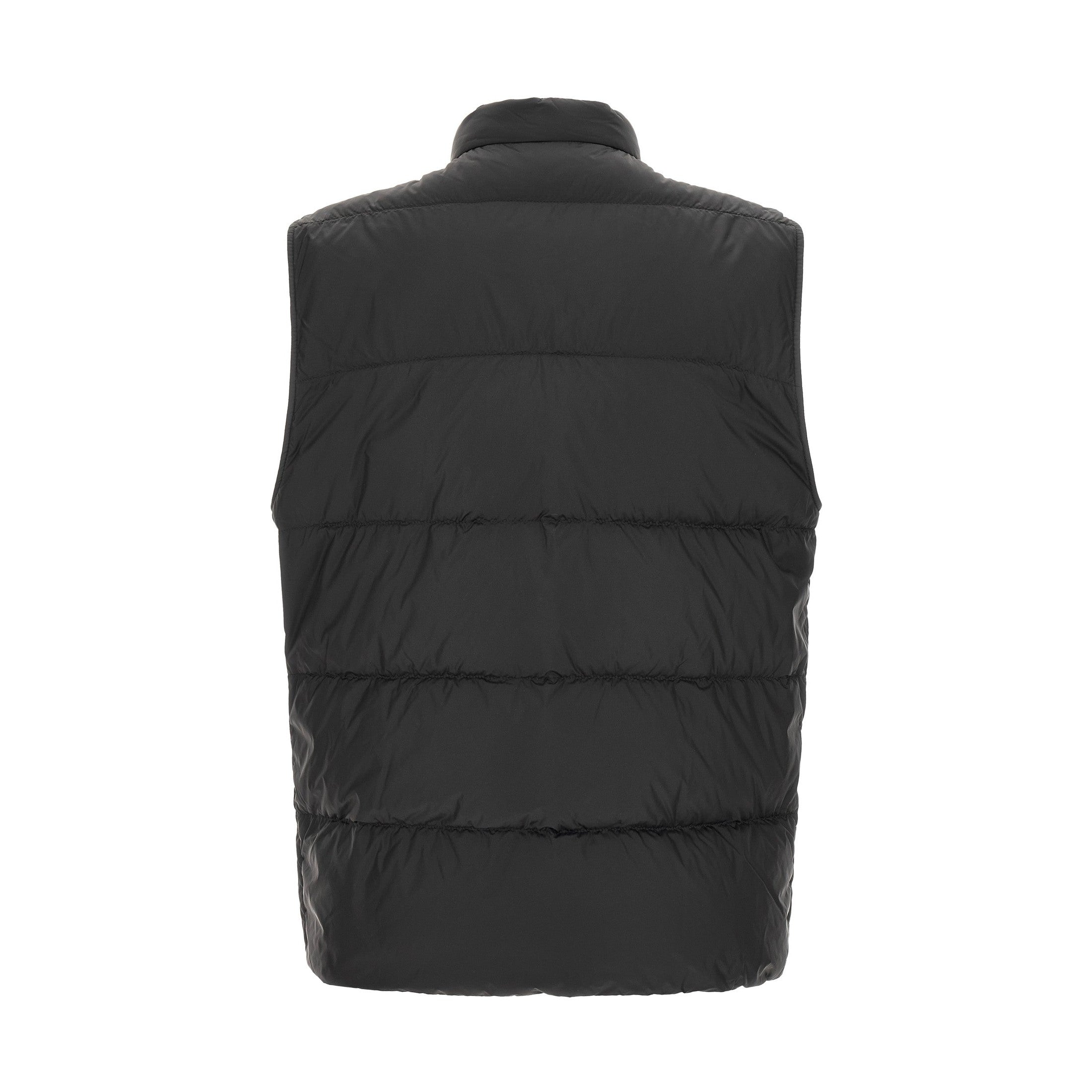 Moncler Black Polyamide Sleeveless Jacket