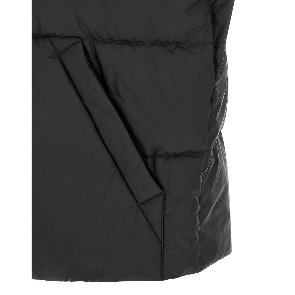Moncler Black Polyamide Sleeveless Jacket