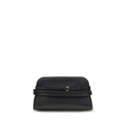 Moschino Black Goatskin Shoulder Bag