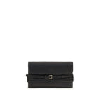 Moschino Black Goatskin Shoulder Bag