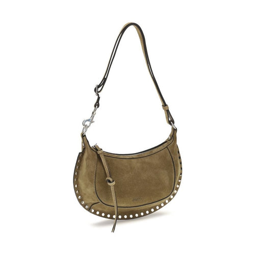 Beige Calf Leather Bos Taurus Shoulder Bag