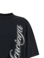 Balenciaga Black Cotton T-Shirt