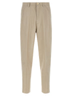 Brunello Cucinelli Brown Cotton Casual Pants