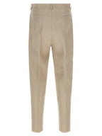 Brunello Cucinelli Brown Cotton Casual Pants