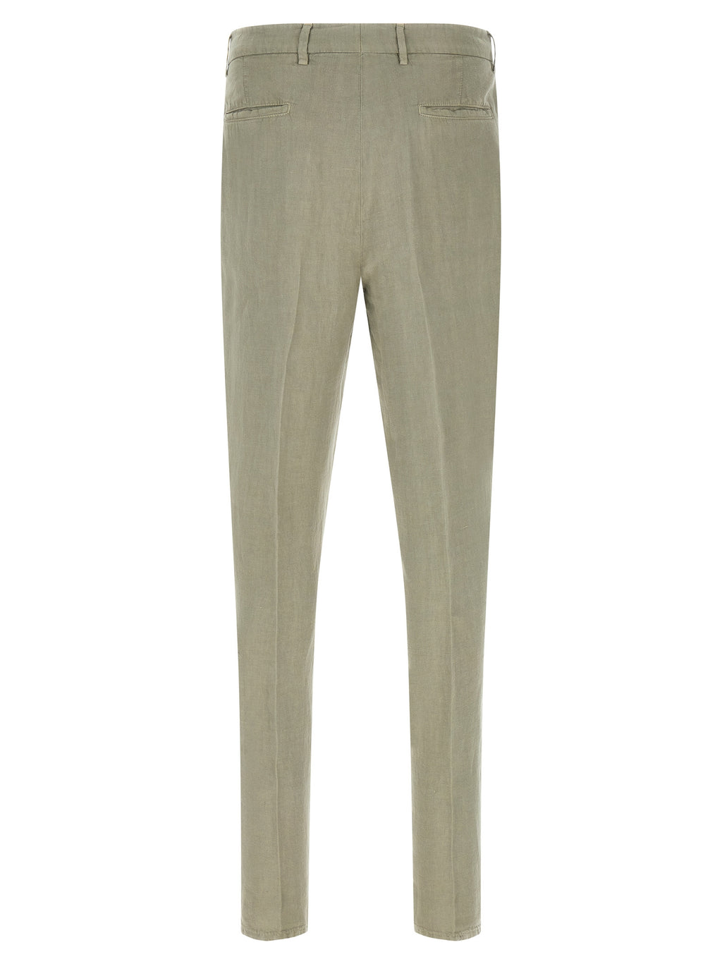 Brunello Cucinelli Bicolor Linen Casual Pants
