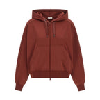 Brunello Cucinelli Bordeaux Cotton Sweatshirt