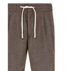 Brunello Cucinelli Brown Linen Bermuda Shorts