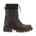 Moncler Brown Pvc Ankle Boots