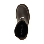 Moncler Brown Pvc Ankle Boots