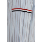 Thom Browne Blue Cotton Dress Shirt