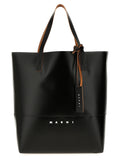 Marni Black Polyethylene Tote Bag