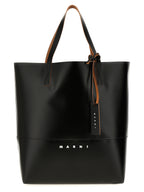 Marni Black Polyethylene Tote Bag