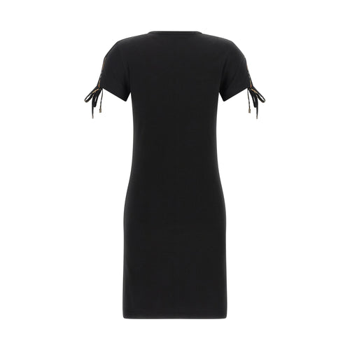 Burberry Black Cotton Short Dress