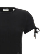 Burberry Black Cotton Short Dress