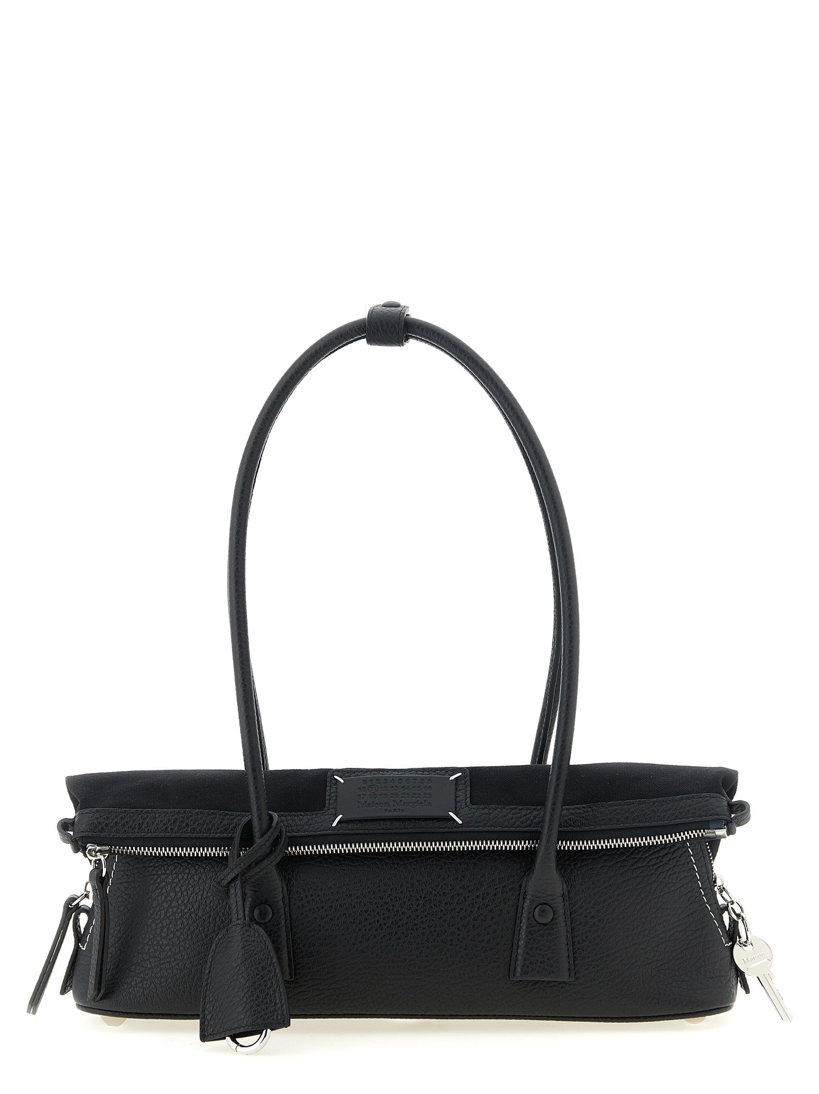 Maison Margiela Black Calfskin Shoulder Bag