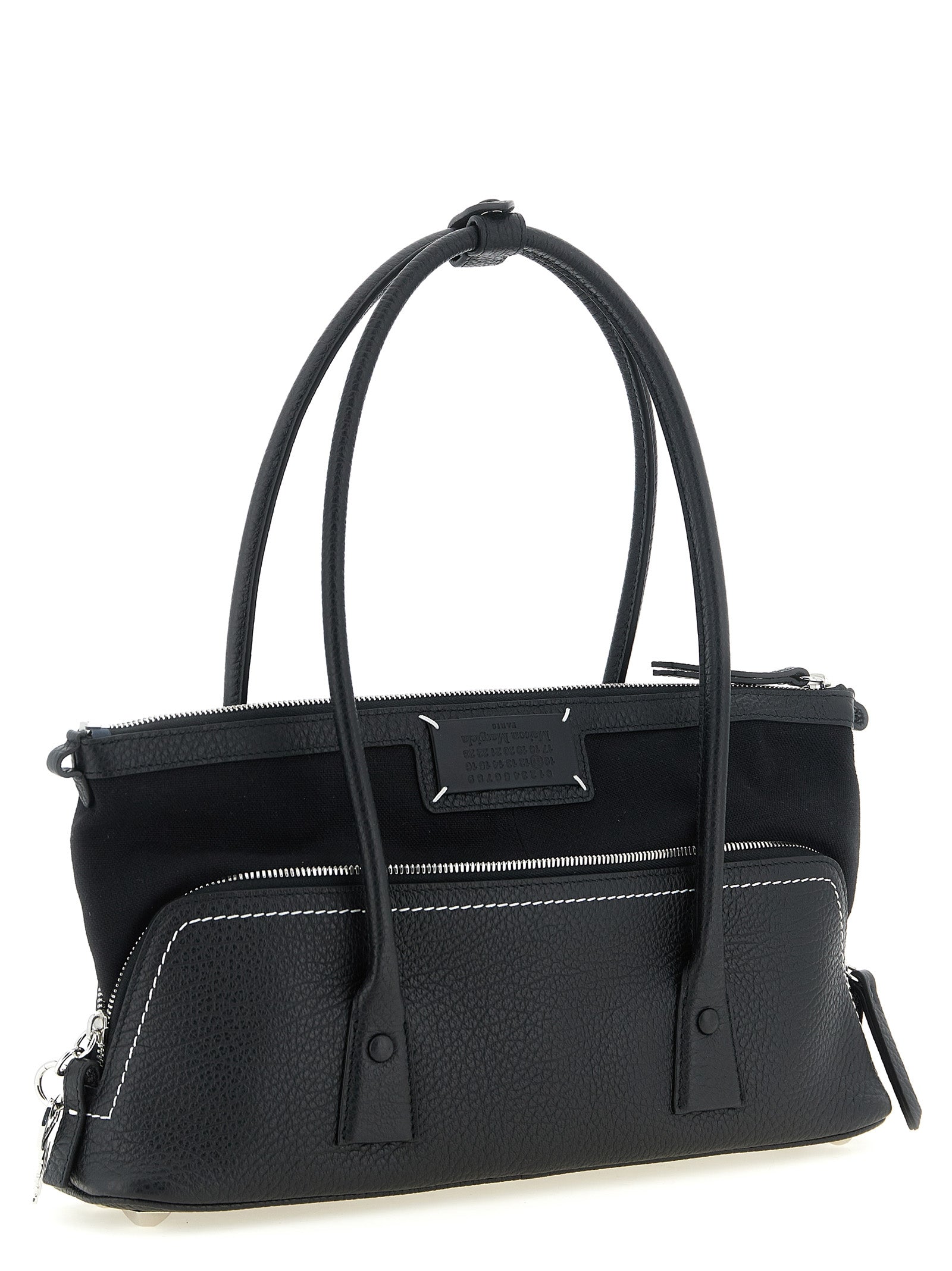 Maison Margiela Black Calfskin Shoulder Bag