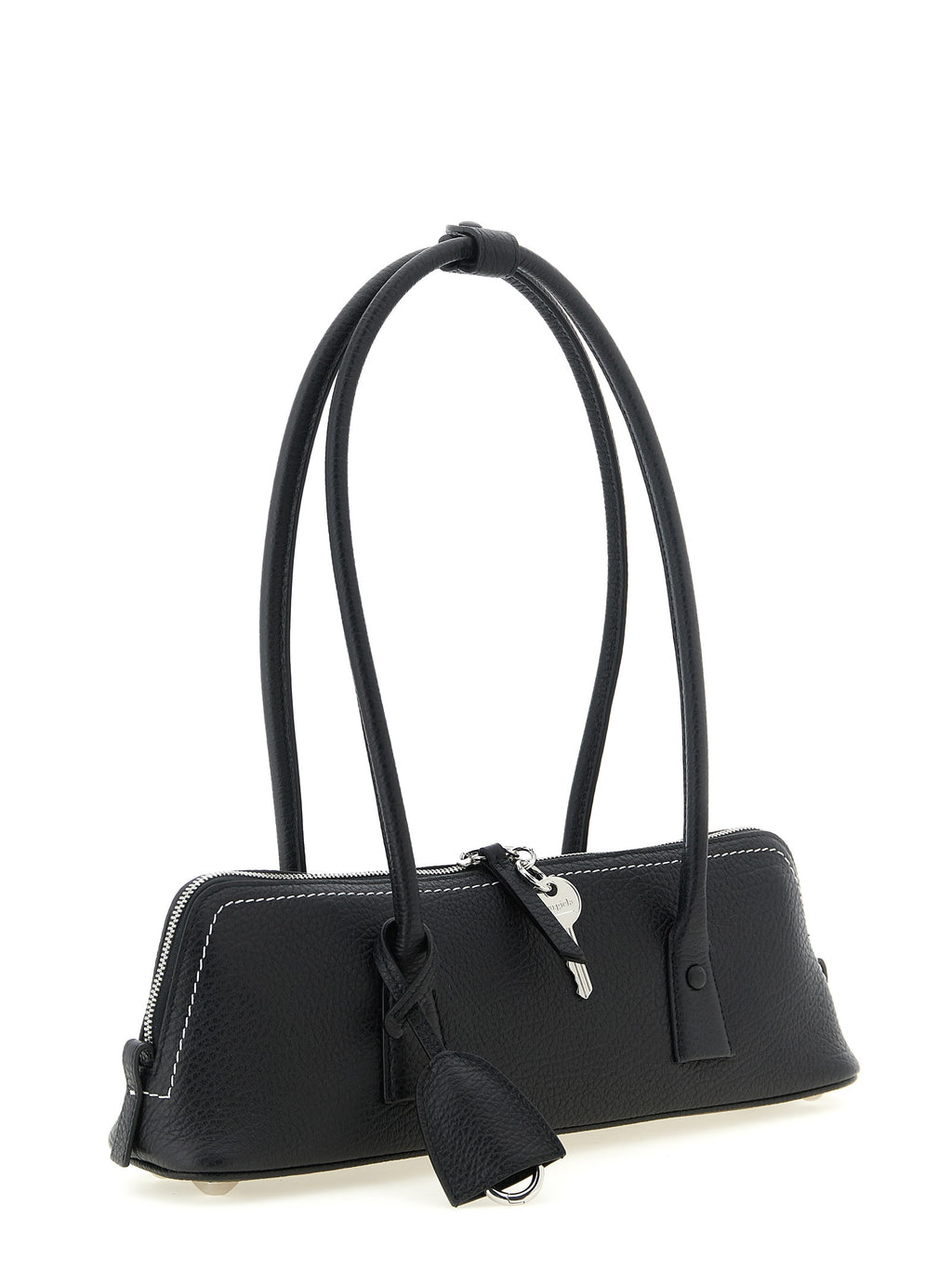 Maison Margiela Black Calfskin Shoulder Bag