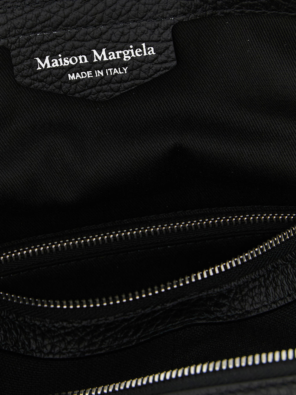 Maison Margiela Black Calfskin Shoulder Bag