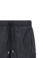 Moncler Blue Polyamide Cargo Shorts
