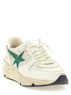 Golden Goose Bicolor Leather Athletic Sneakers