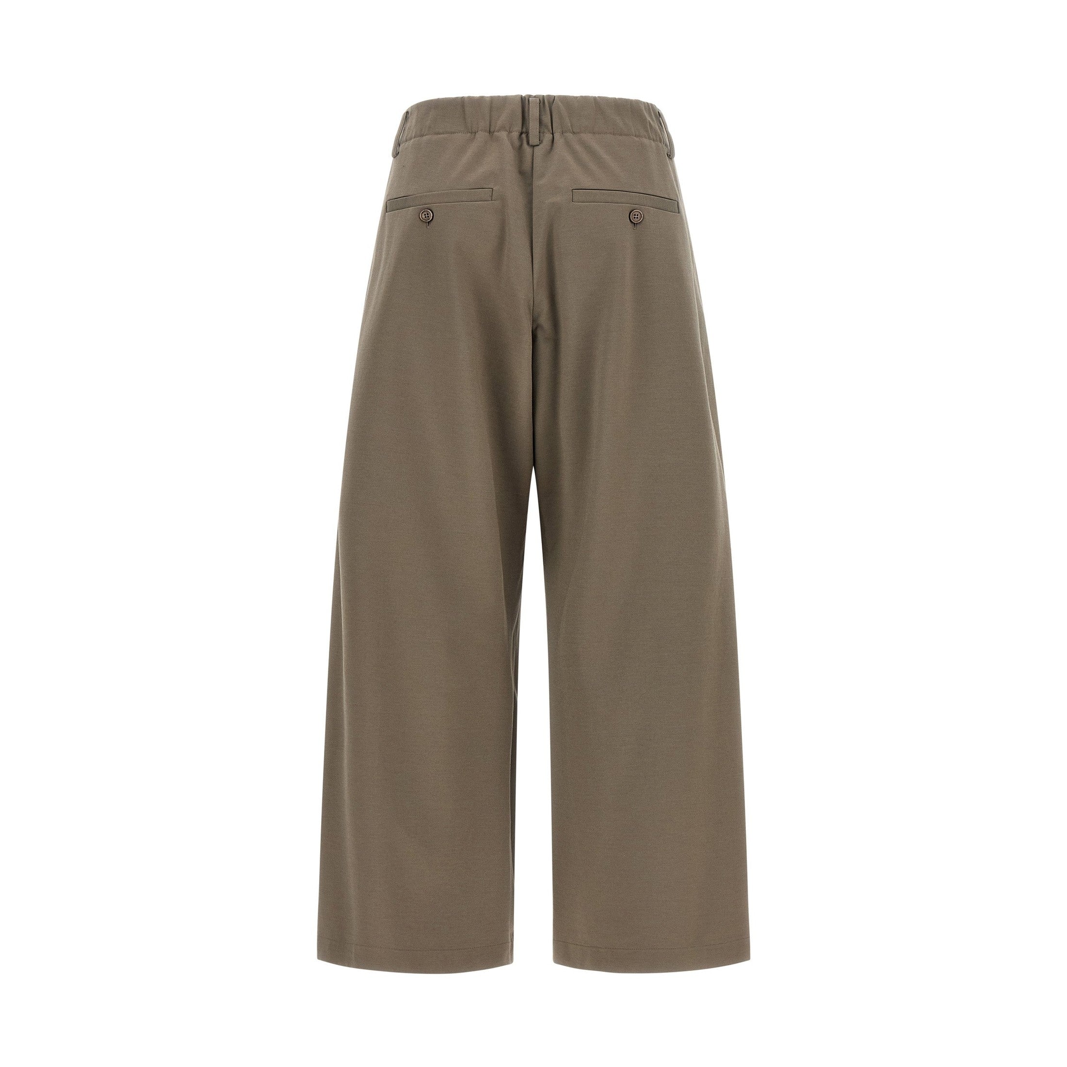 Brunello Cucinelli Gray Cotton Athletic Pants