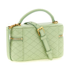Saint Laurent Bicolor Lamb Leather Handbag