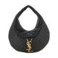 Saint Laurent Black Lamb Leather Shoulder Bag