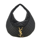 Saint Laurent Black Lamb Leather Shoulder Bag