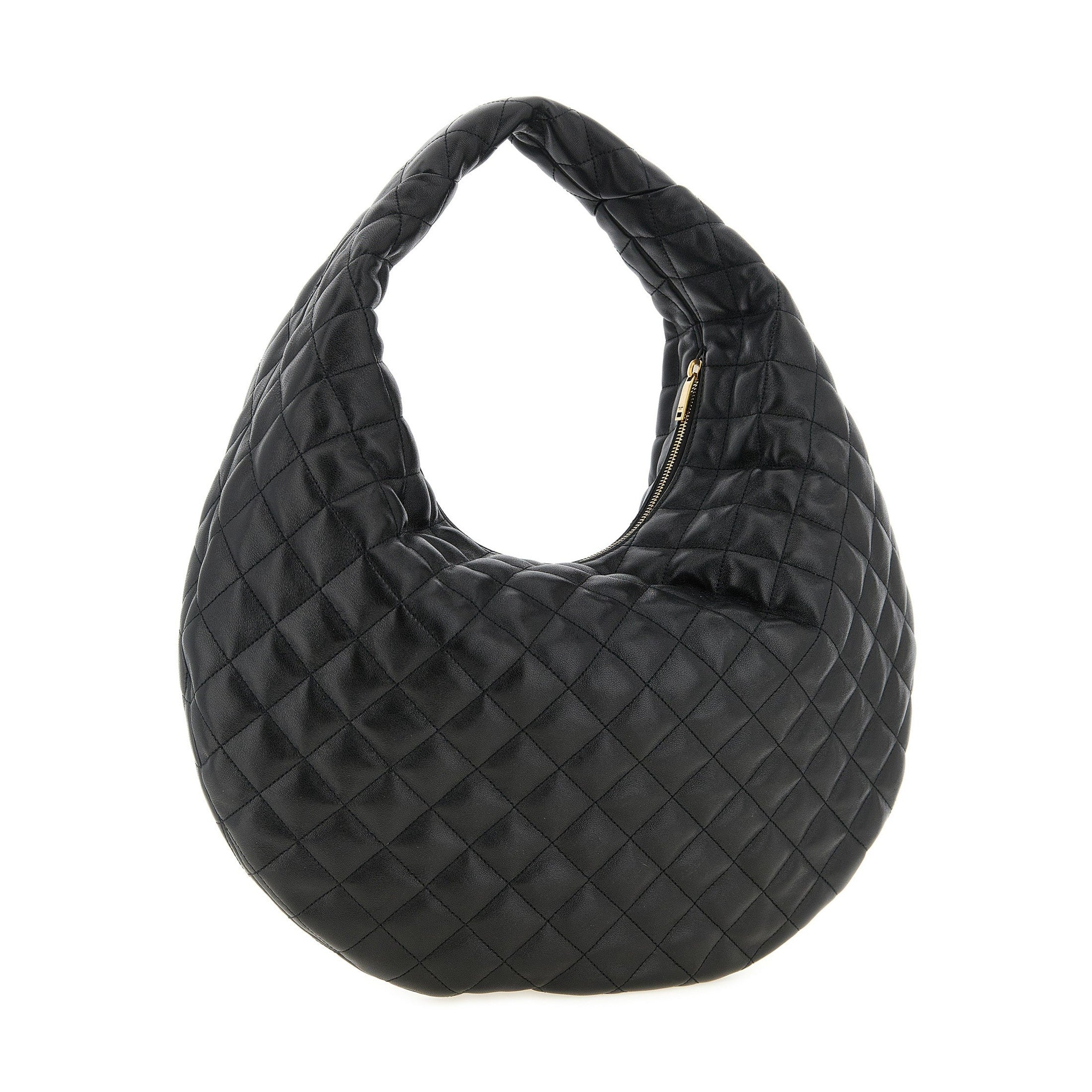 Saint Laurent Black Lamb Leather Shoulder Bag