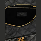 Saint Laurent Black Lamb Leather Shoulder Bag