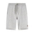 Brunello Cucinelli Gray Silk Bermuda Shorts