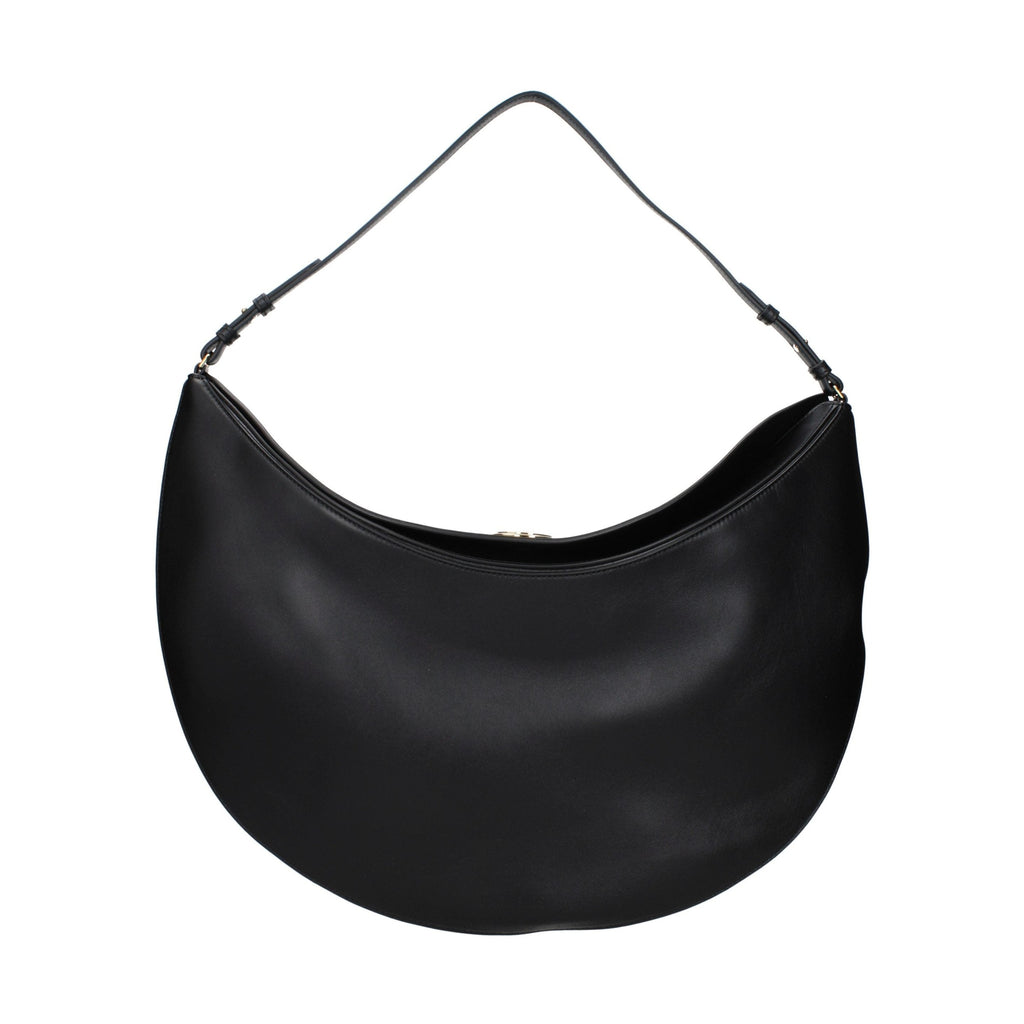 Jacquemus Black Leather Shoulder Bag